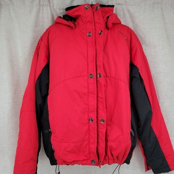 Polo Ralph Lauren Vintage Red and Black Ski Jacket Men's XL - Picture 6 of 16
